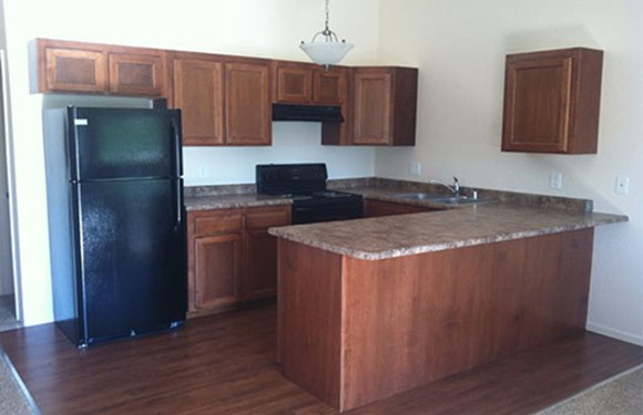 Three bedroom apartments